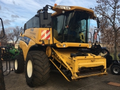 New Holland CX8070SL + BISO VX750 CropRanger Trendline Light