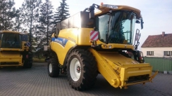 New Holland CX8080SL Elevation + Biso VX750 CropRanger Highline
