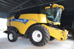 New Holland CX8070SL Elevation + BISO VX750 CropRanger Trendline Light