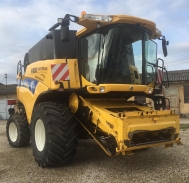 New Holland CX8070SL + BISO VX750 CropRanger Trendline Light