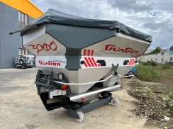 Výroba rozmetadel hnojiv GUNGOR v Evropě pro farmáře