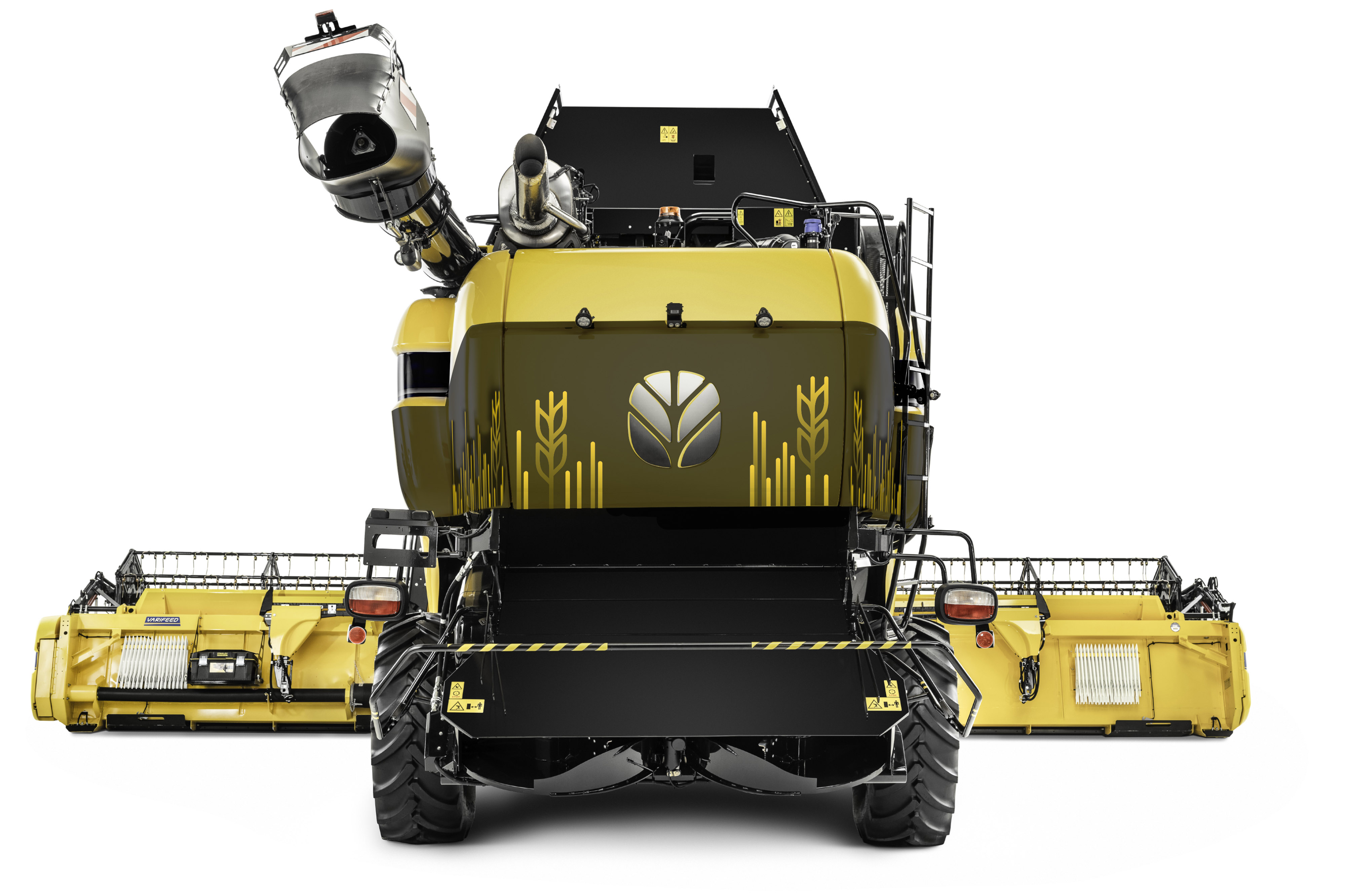 Sklízecí mlátička New Holland CX 8.90 v designu k 20. výročí.