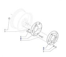 82029581 - závaží do zadních kol New Holland 48 kg