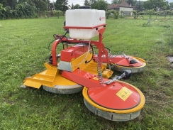 Kosačka Aedes AS 3800 s tryskami na aplikáciu účinných látok