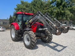 Case IH Maxxum 140 Multicontroller + čelní nakladač