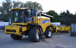 New Holland CX8080SL  + Biso VX750 CropRanger Trendline Light