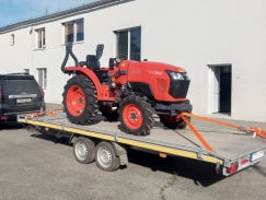 Traktor Kubota L1-382 mieri k novému majiteľovi