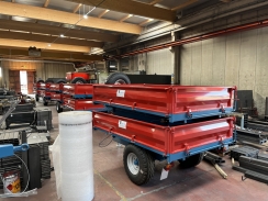 Výroba návěsů BICCHI v Itálii