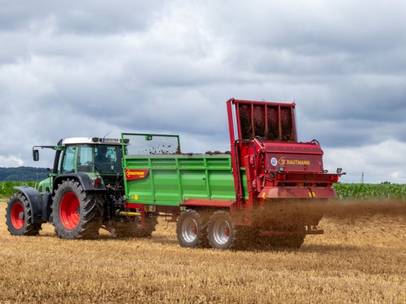 Rozmetadlá hnoja Strautmann MS105 a MS120