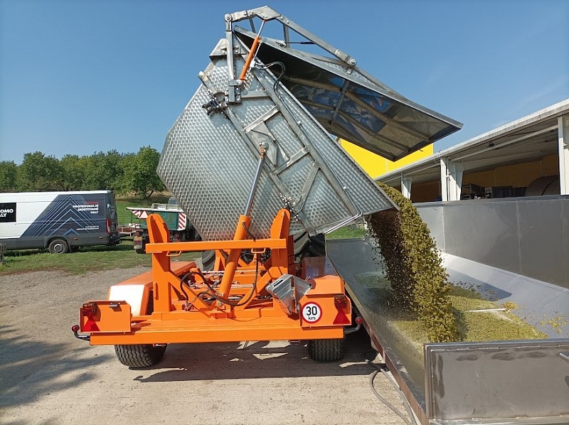 Jak zrychlit vinobraní a snížit manipulaci s hrozny
