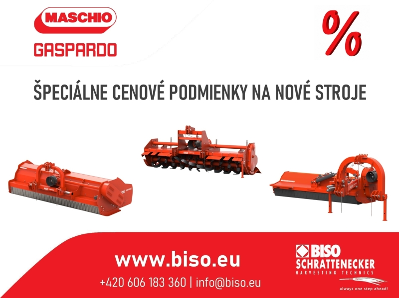 Červená vlna Maschio Gaspardo