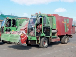 Samochodné krmné vozy Strautmann v Bělorusku